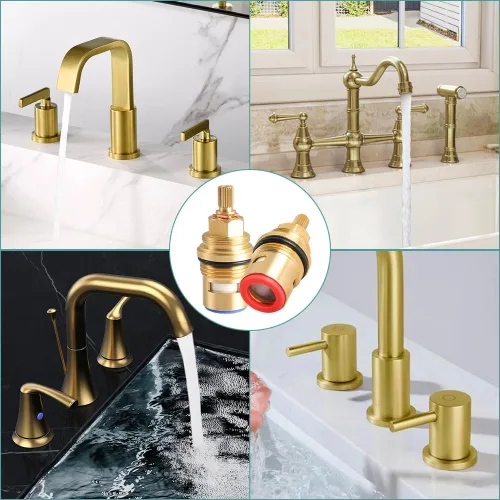 Miniatura 6 de Cartucho de cerámica para Grohe 45887000, piezas de repuesto de cartuchos de grifo, reemplazo de cartucho de grifo de baño, agua fría para cartuchos