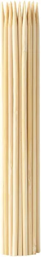 Miniatura 17 de Restaurantware Robata - Pinchos para asar de 8 pulgadas, 100 pinchos de alta resistencia, pinchos de bambú desechables congelables para verduras