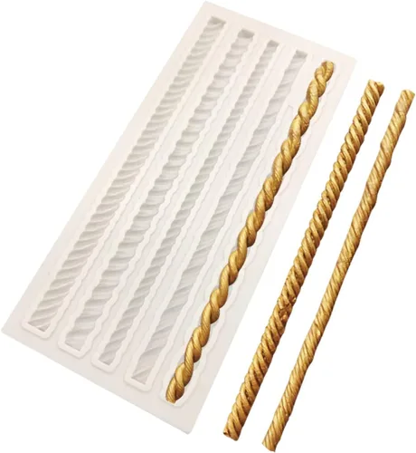 Miniatura 3 de Molde de textura de arcilla - Moldes de arcilla polimérica para fabricación y decoración de joyas