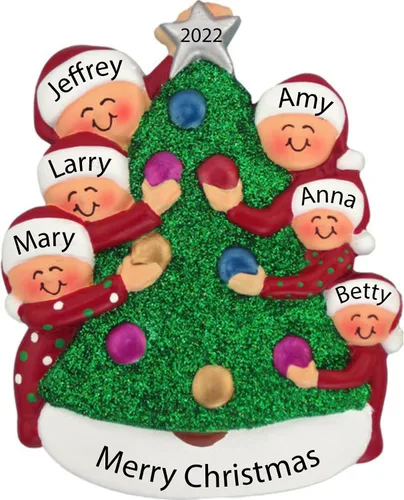 Miniatura 9 de Adorno de Primera Navidad 2025 Personalizado para Parejas – Regalo Personalizado de Nuestro Primer Año Juntos para Parejas – Adorno de Primera