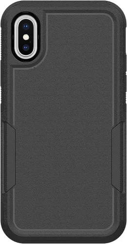 Miniatura 7 de Funda para iPhone X/iPhone Xs: funda protectora de doble capa resistente para teléfono celular, a prueba de golpes, resistente, con protector