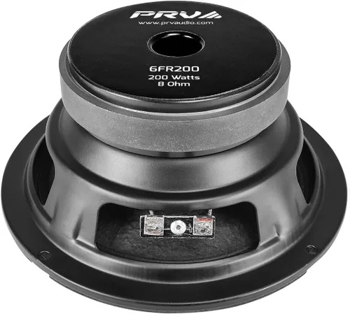Miniatura 7 de PRV AUDIO 6FR200 Altavoz de rango completo de 6 pulgadas, 8 ohmios, 200 vatios de potencia de programa continuo, 100 vatios de potencia RMS, 92.5