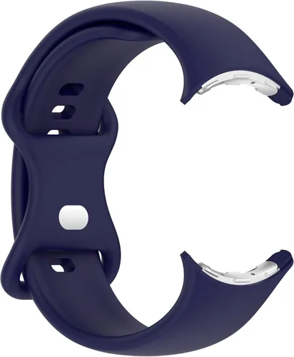 Miniatura 5 de Paquete de 2 correas para Google Pixel Watch 3 de 1.614 pulgadas/Pixel Watch 2/Pixel Watch, para mujeres y hombres, correa de silicona suave
