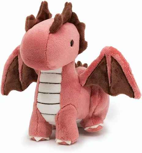 Bellzi Dragón de fuego – Lindo juguete de peluche de 7 pulgadas – Adorable juguete de dragón suave y regalos – Regalo perfecto para niños, bebés,