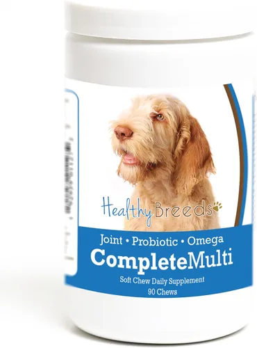 Miniatura 337 de Healthy Breeds Pug todo en uno multivitamínico suave masticable 60