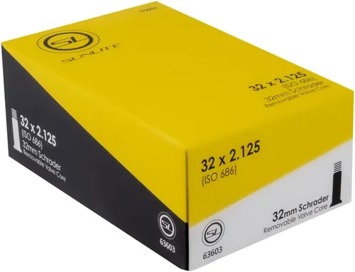 Miniatura 11 de Sunlite Tubos de válvula Schrader Standad, varios tamaños Negro
