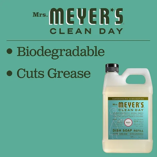 Miniatura 94 de Mrs. Meyer’s Clean Day - Detergente líquido para platos, aroma a lavanda, botella de 16 oz