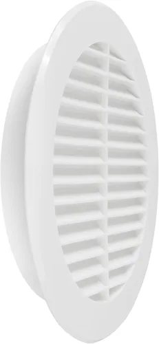 Miniatura 7 de HVAC OV - Cubierta de ventilación blanca de 6 pulgadas - Plástico ABS duradero - Ventilación Soffit con pantalla de malla - para baño, garaje, RV