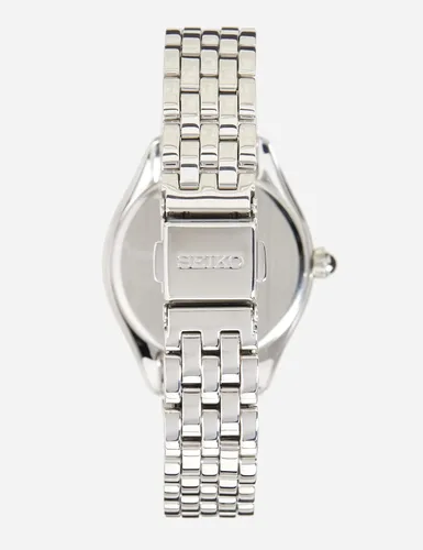 Miniatura 5 de Seiko Damen-Uhr Quarz Edelstahl mit Lederband