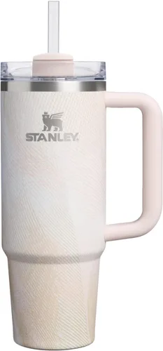 Miniatura 26 de Stanley Quencher H2.0 - Vaso de acero inoxidable con asa, pajilla y tapa FlowState giratoria de 3 posiciones; aislamiento térmico, sin BPA; apto
