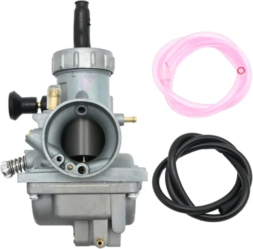 Carburador con manguera compatible con Kawasaki KX65 KX80 Suzuki RM65 RM80 RM85 Yamaha YZ80 YZ85