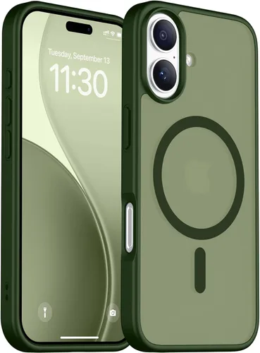 Miniatura 29 de Red2Fire Funda magnética para iPhone 13 Pro Max, protección completa mejorada de la cámara, compatible con MagSafe, funda protectora translúcida