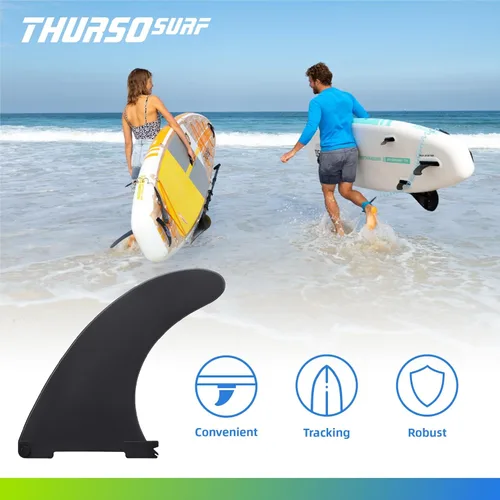 Miniatura 2 de THURSO SURF Aletas de remo de repuesto inflables de SUP Stand Up Paddle Board Accesorio Aletas de bloqueo rápido – Elige entre aletas