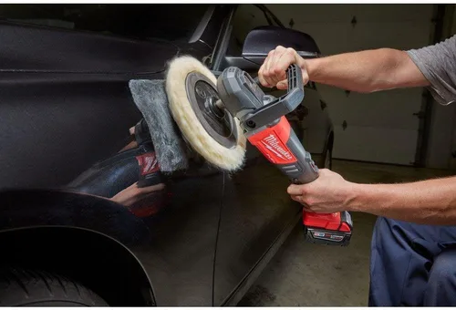 Miniatura 7 de Milwaukee M18 18-volt Combustible iones de litio Brushless Cordless 7 en. Pulidora de velocidad variable (solo herramienta) Herramientas