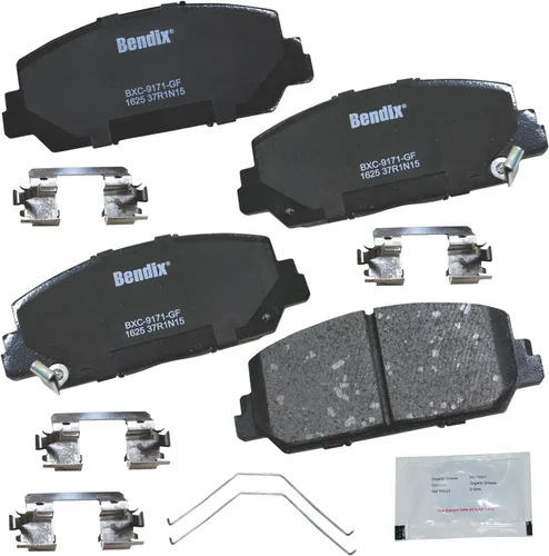Miniatura 17 de Pastillas de freno delanteras cerámicas Bendix Priority1 CFC2302 para Hyundai Elantra 2021, Sonata 2022-2020, Kia K5 2023-2021