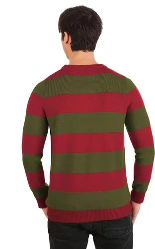 Miniatura 9 de Fun Costumes Striped Nightmare on Elm Street Freddy Adult Sweater