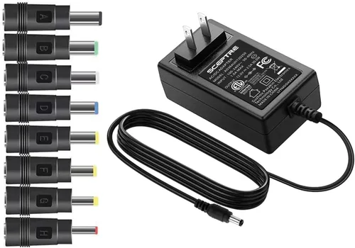 Miniatura 6 de Adaptador DC Kado Juego de 8 Conectores, Hembra 5.5x2.1mm a Macho 6.3x4.0mm 6.2x3.0mm 5.5x2.5mm 5.5x2.1mm 5.5x1.7mm 4.8x1.7mm 4.0x1.7mm 3.5x1.35mm