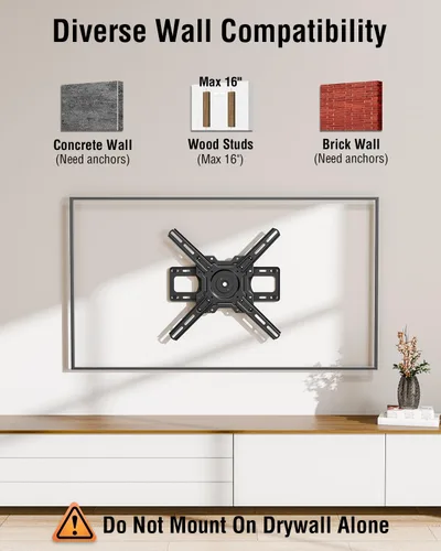 Miniatura 7 de ELIVED Soporte de pared ultradelgado para TV para Samsung The Frame/Neo QLED 8K/4K, soporte de TV de perfil bajo de 1.1", soporte de pared