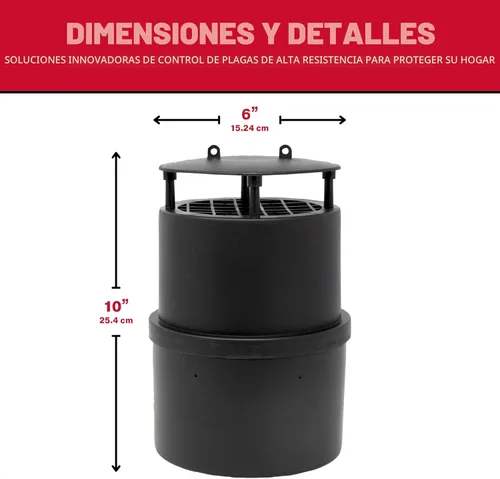 Miniatura 4 de Catchmaster Oasis Ovi-Mini - Trampa para mosquitos Ovi-Mini, control de mosquitos en el hogar al aire libre, asesino de insectos voladores