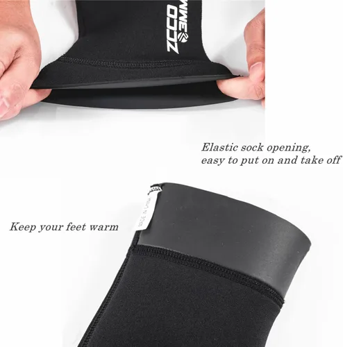 Miniatura 3 de ZCCO Calcetines de buceo de neopreno de 1.5/0.118 in, para hombres, mujeres y jóvenes, calcetines de natación para buceo, esnórquel, deportes