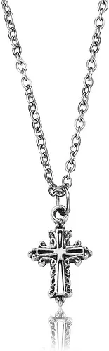 Miniatura 5 de LiQunSweet 100 dijes de cruz de religión de 10 estilos para hacer joyas, manualidades, accesorios Colgantes de religión cruzada_10 estilos