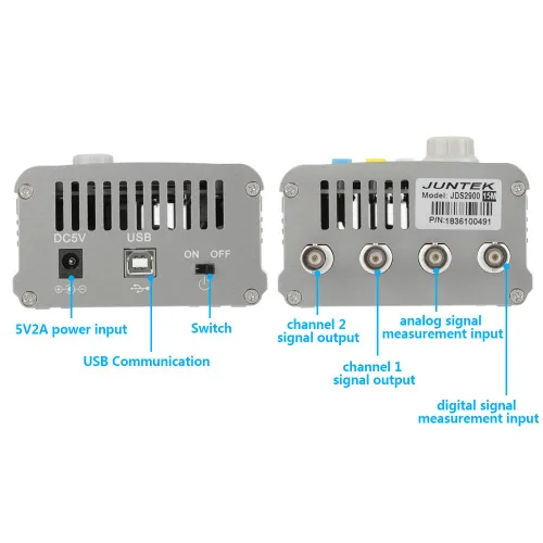 Miniatura 5 de JDS2900 DDS generador contador 15MHz 30MHz 40MHz 50MHz 60MHz alta exactitud Dua canal Función de onda arbitraria Generador Medidor de frecuencia