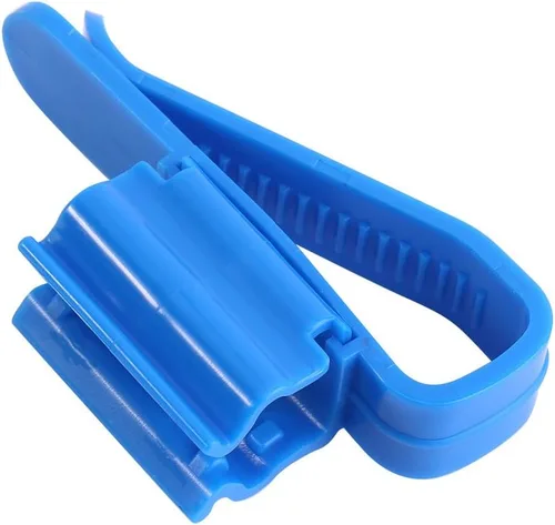 Miniatura 4 de 2 unids Clip ajustable diseño de plástico azul multifuncional tubería de agua Clip de fijación clip de montaje de peces ajustable Clip de montaje