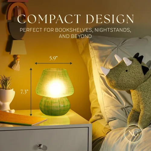 Miniatura 7 de Lámpara de hongo Next Glow – Lámpara de mesa, lámpara LED regulable moderna para dormitorios, habitaciones de niños, mesitas de noche, decoración