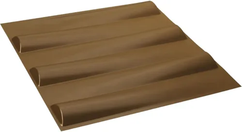 Miniatura 96 de Ekena Millwork 19 5/8 pulgadas de ancho x 19 5/8 pulgadas de alto, Naomi EnduraWall decorativo 3D panel de pared, Satin Hunt Club Verde