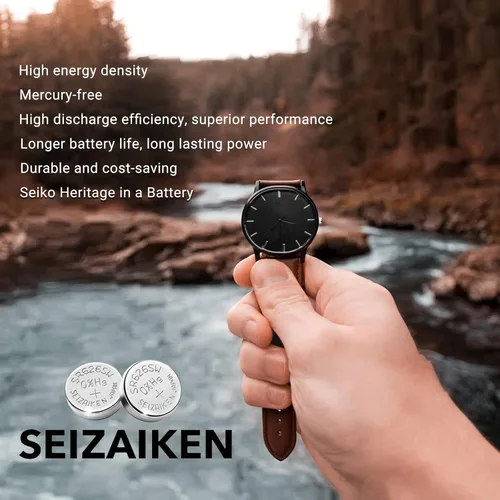 Miniatura 5 de 321 SR616SW - 10 pilas para reloj de óxido de plata sin mercurio, 1,55 V, fabricadas en Japón por Seiko