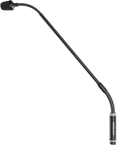 Miniatura 10 de Micrófono DJ de 17 pulgadas flexible de cuello de cisne, micrófono profesional XLR con cable dinámico Bob Barker para videoconferencia, podio