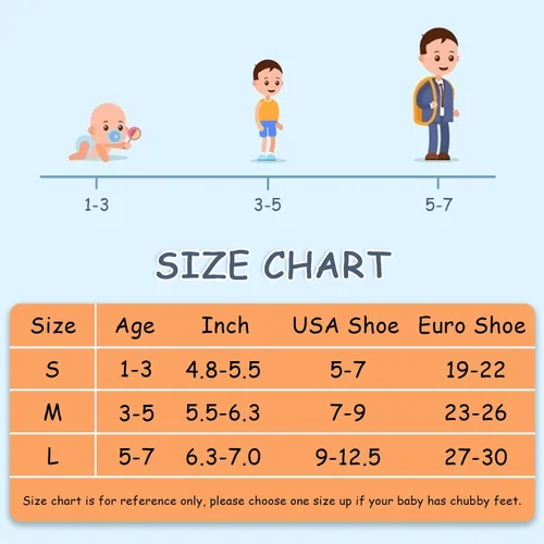 Miniatura 7 de Calcetines antideslizantes para niños 9 pares de calcetines antideslizantes Skibeaut para niños de 1 a 7 años