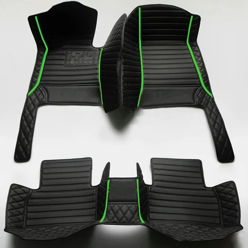Miniatura 5 de Tapete de automóvil, personalizado para tu modelo personal, tapete de cuero resistente antideslizante impermeable para BMW, Ford, Nissan, Jeep