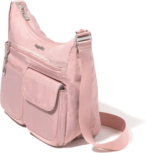 Miniatura 23 de Baggallini womens Everywhere Bagg Crossbody Women 11x9 Lightweight Nylon Hobo Water-resistant Travel Bag W/Rfid