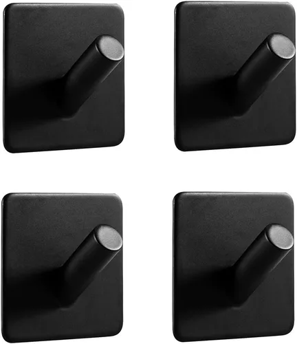 Ganchos autoadhesivos de acero inoxidable para colgar en la pared, modernos ganchos para colgar toallas de abrigo, para baño, cocina, dormitorio,
