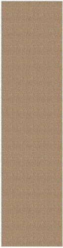 Miniatura 9 de IOHOUZE - Alfombra estilo bohemio para pasillo de cocina, 2 x 8 pies, tejida de algodón, para interiores y exteriores, patrón natural de yute