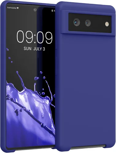 Miniatura 327 de kwmobile Funda Compatible con Google Pixel 6 Pro - Funda de Teléfono de Silicona TPU con Acabado Suave - Azul Caribe