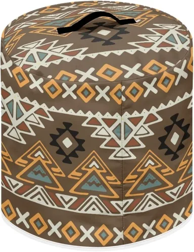 Miniatura 2 de Dolyues Cubierta para olla a presión, cubierta antipolvo para electrodomésticos de tribu étnica occidental, con mango superior y bolsillo, cubierta