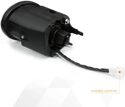 Miniatura 5 de PM PERFORMOTOR Lente ámbar parachoques delantero conducción luz antiniebla/lámpara+interruptor compatible con Frontier/Sentra 01-04