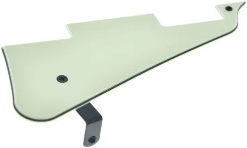 Miniatura 26 de KAISH Golpeador de guitarra Abalone Pearl LP con soporte de acero inoxidable negro y tornillos de montaje de acero para USA Les Paul