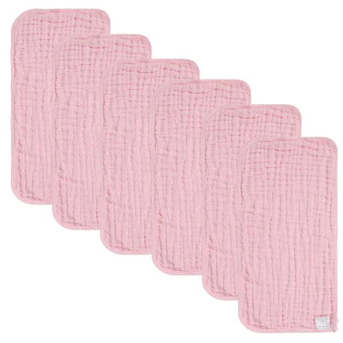 Miniatura 10 de norinori Paños de muselina para bebé, paquete de 6 paños de muselina para eructos, pañuelos, grandes, 20 x 10 pulgadas, extra suaves, absorbentes