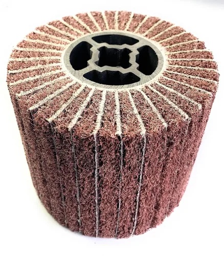 Miniatura 6 de SIGNI Rueda de dibujo de pulido de papel de lija compatible con máquina de bruñido/pulidora/lijadora 4.724x3.937 in (lija de grano 60)