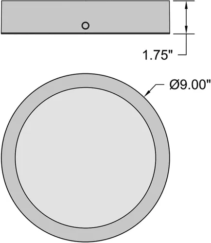 Miniatura 4 de Access Lighting 20850LEDEM-WH/ACR ModPLUS - Montaje empotrado, color blanco