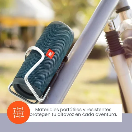 Miniatura 7 de JBL Flip 5 - Parlante portátil inalámbrico Bluetooth impermeable con estuche rígido protector divvi!. Negro