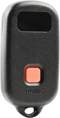 Miniatura 2 de Carcasa y almohadilla para llavero de control remoto de entrada sin llave compatible con Toyota Camry 1999-2001 / Corolla 2003-2008 / Sienna