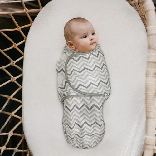 Miniatura 8 de GLLQUEN BABY Sacos de Dormir Envolventes Orgánicos para Recién Nacidos - Envolturas para Bebés de 0-3 Meses, Paquete de 3 Sacos Envolventes