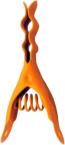 Pinzas para la ropa extremas, naranja azafrán, acero inoxidable 304 sólido, paquete de 20 unidades, resistentes, coloridas, alfileres de lavandería,