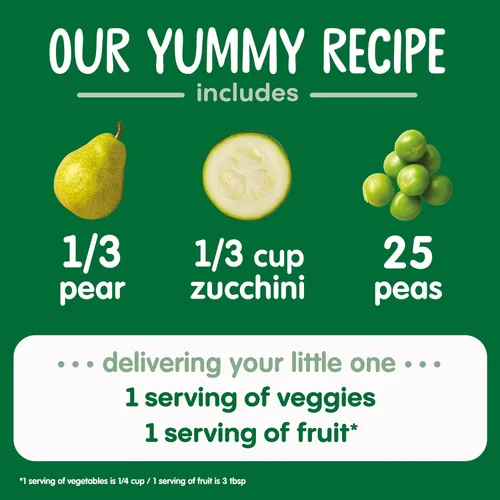 Miniatura 4 de Happy Baby Organics Stage 2 - Bolsas de comida para bebés, sin gluten, aperitivo vegano y saludable, puré de frutas y verduras claramente