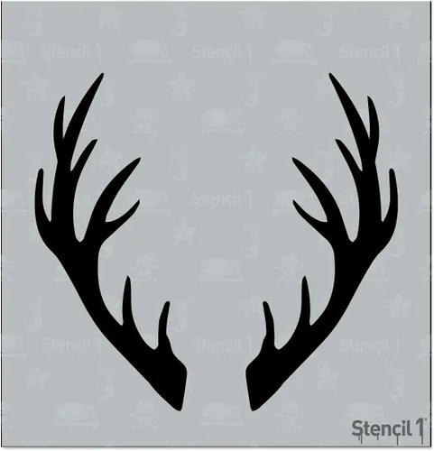 Miniatura 30 de Stencil1 Plantilla de ramas de acebo y hoja perenne – Plantilla de invierno reutilizable para manualidades, decoración de vacaciones, pintura sobre