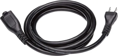 Miniatura 24 de Amazon Basics Cable de extensión, 13 amperios, 125 V, 20 pies, color negro, paquete de 2